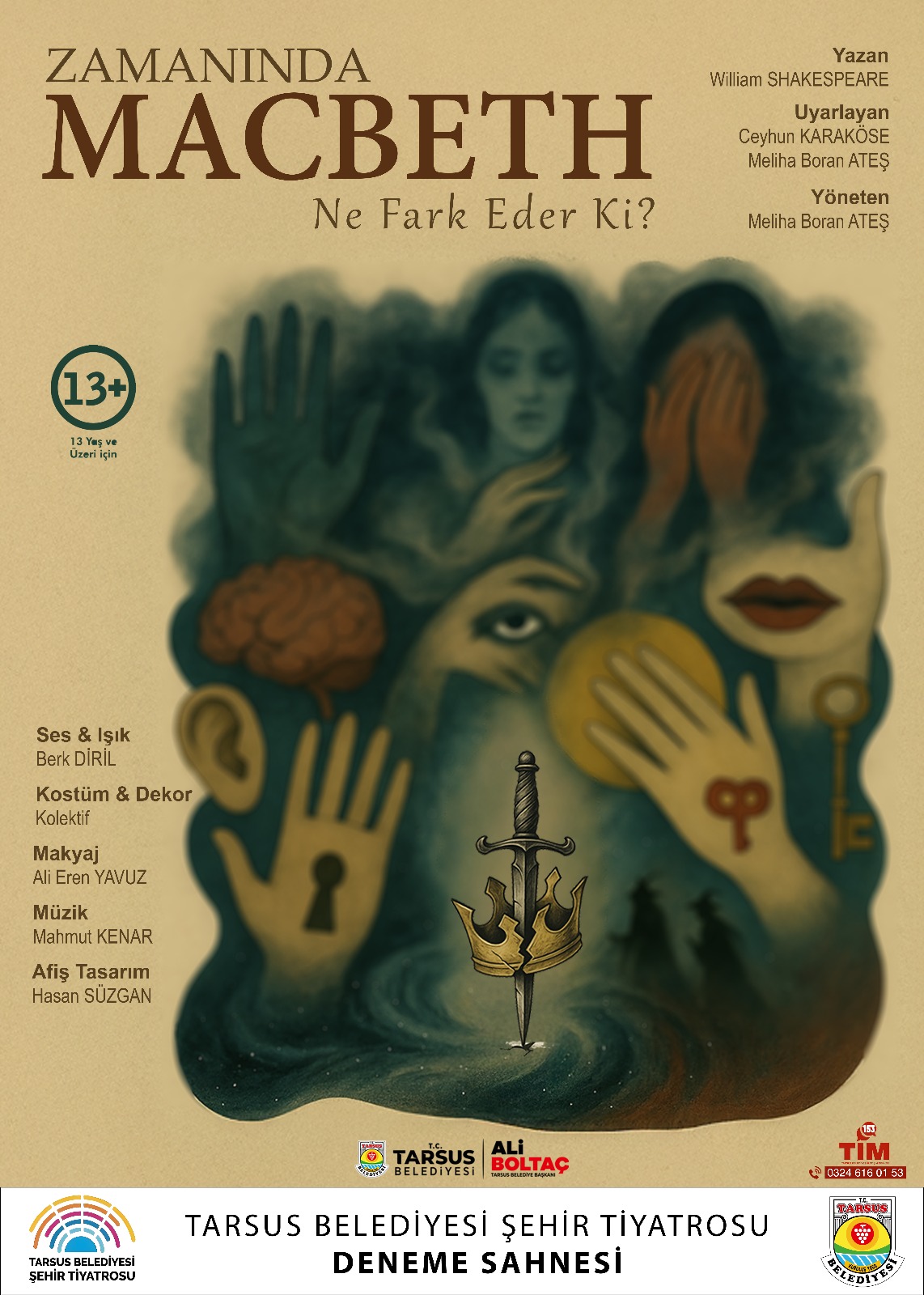 TARSUS BELEDİYESİ OYUN ÇIKARTMA ATÖLYESİ’NDEN UNUTULMAZ PRÖMİYER